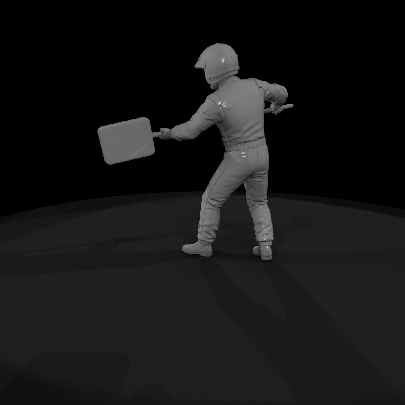 Pit Board Operator Figure