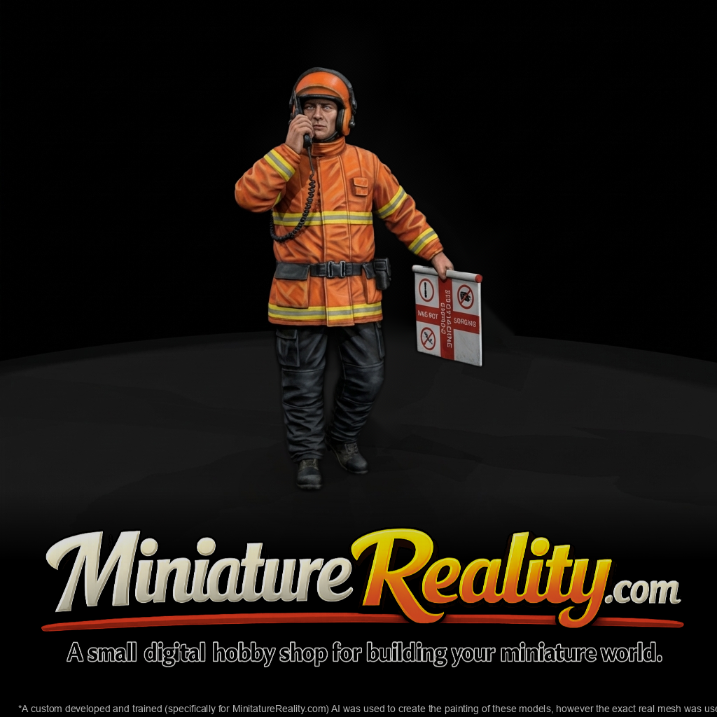 Pit Lane Safety Marshal Figure