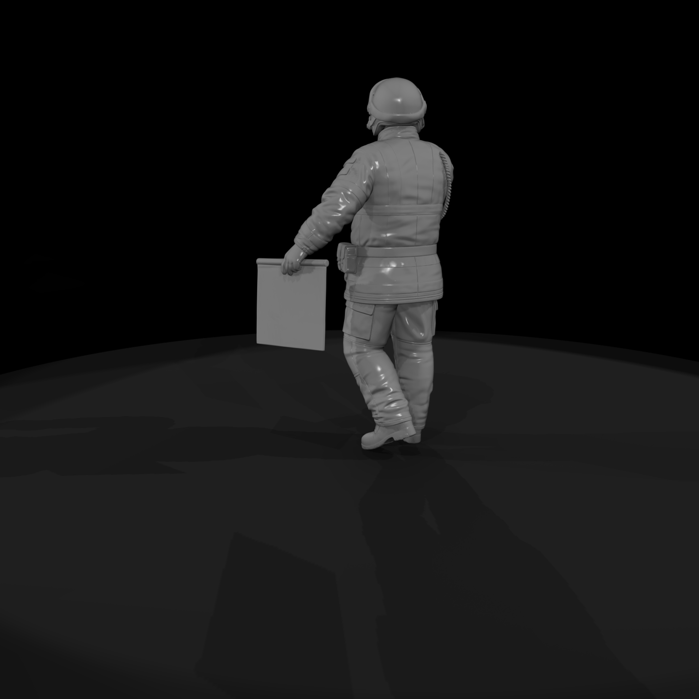 Pit Lane Safety Marshal Figure