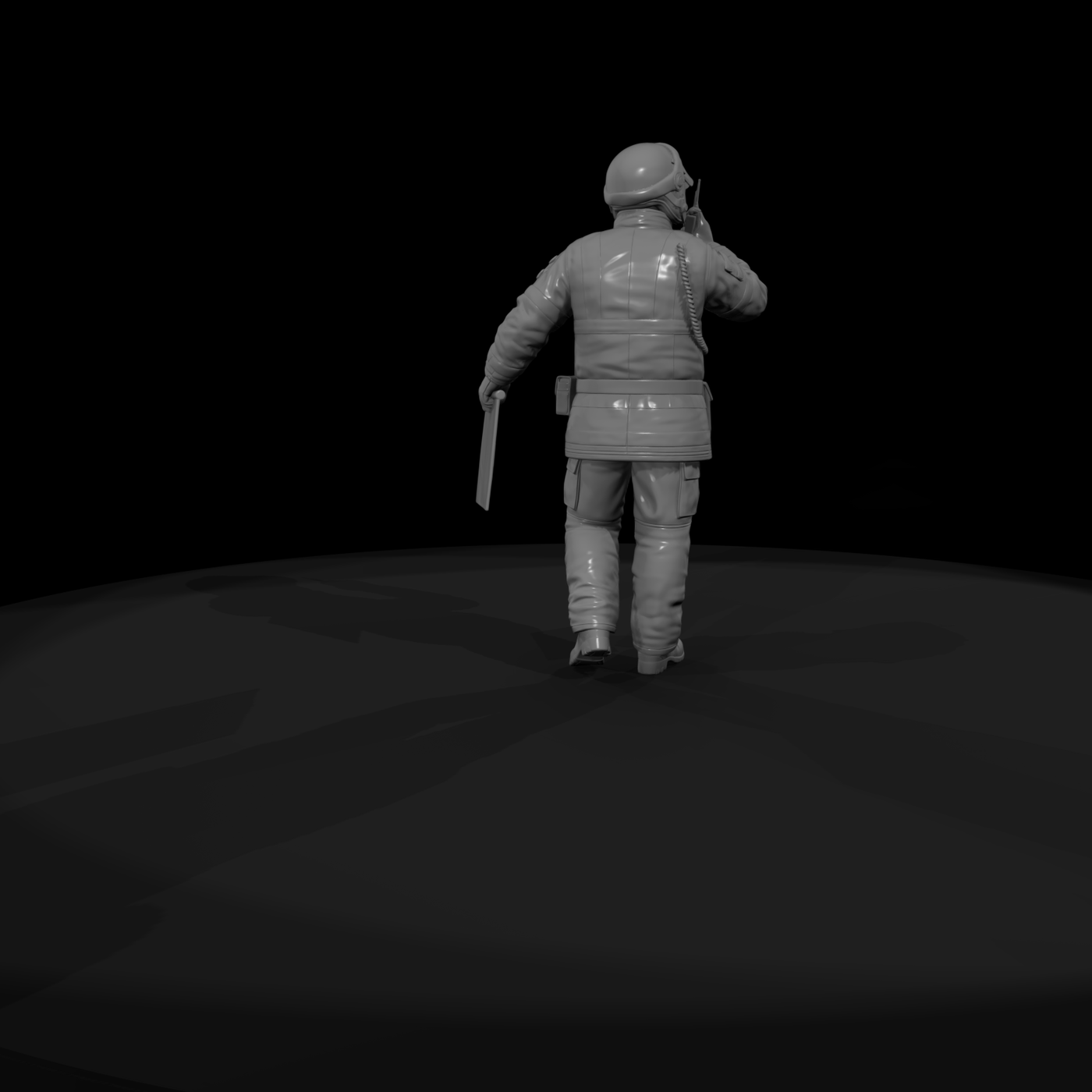 Pit Lane Safety Marshal Figure