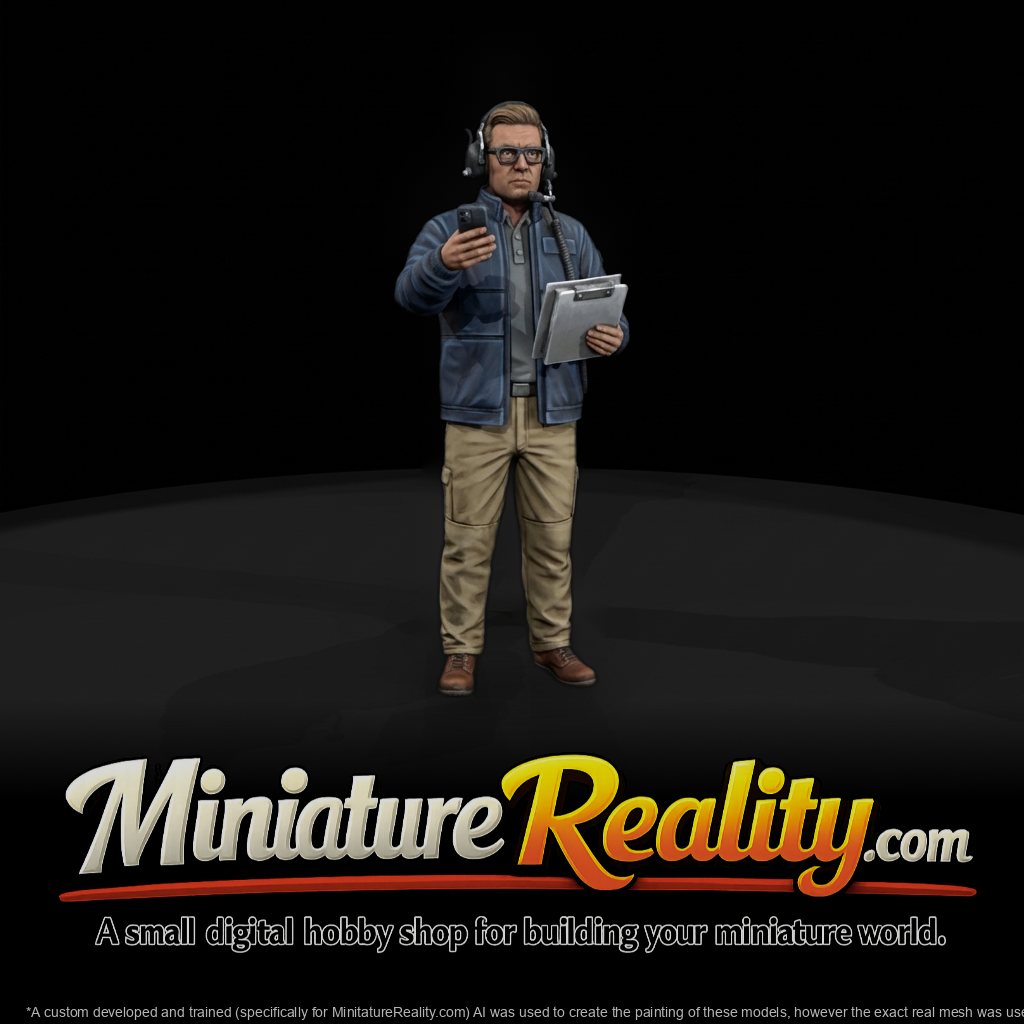 Chief Engineer Racing Figure