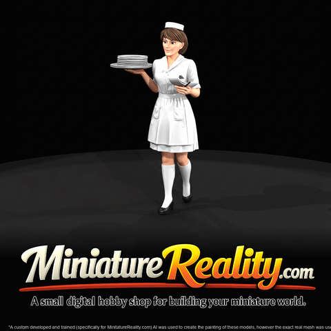 railroad personnel dining car waitress