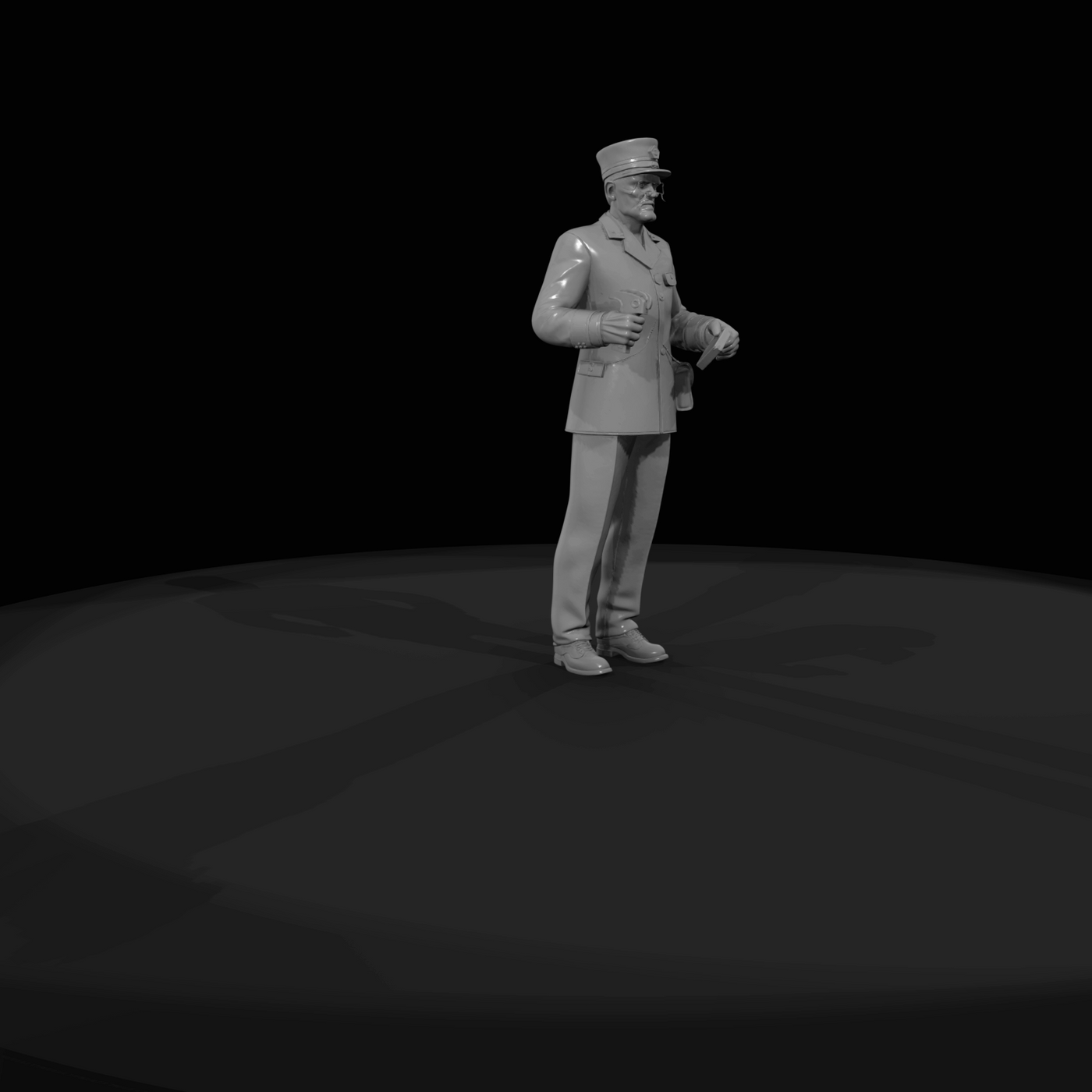 railroad personnel passenger train conductor (1950s)