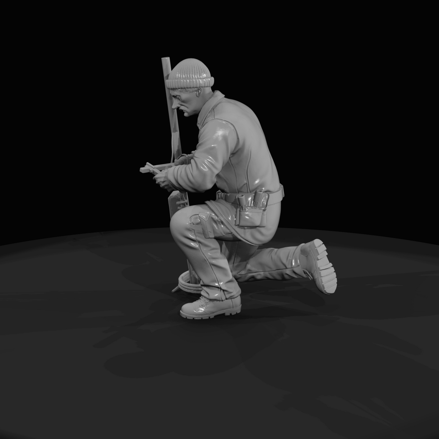 railroad personnel signal maintainer (1950s)