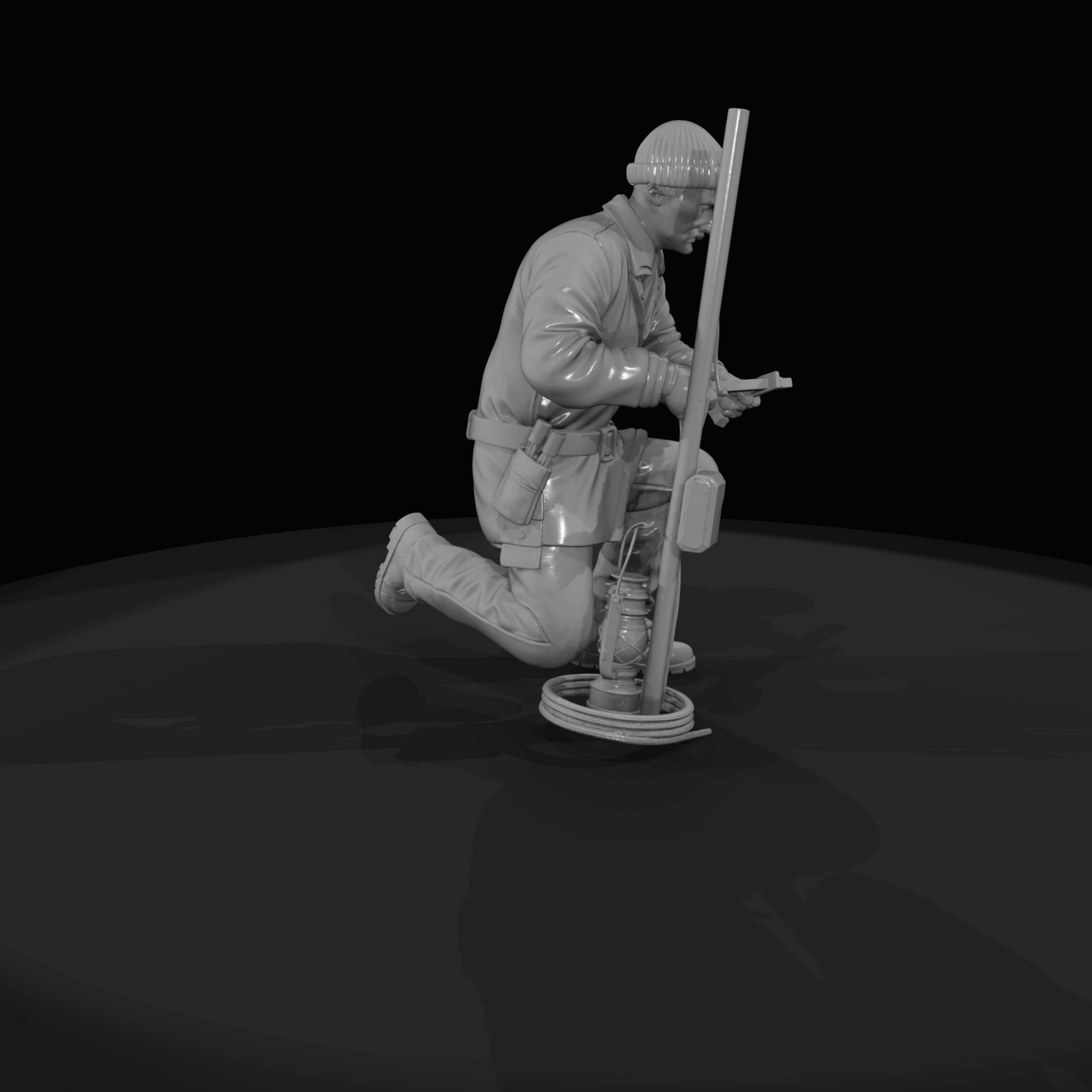 railroad personnel signal maintainer (1950s)