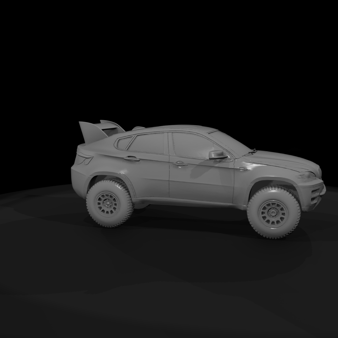 Rally Crossover SUV Miniature (HO /