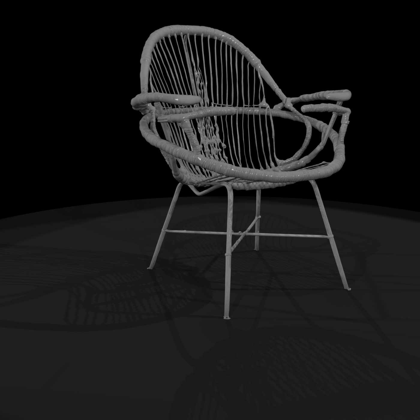 rattan chair