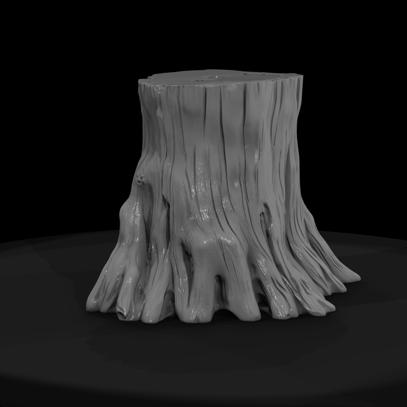 Weathered Tree Stump