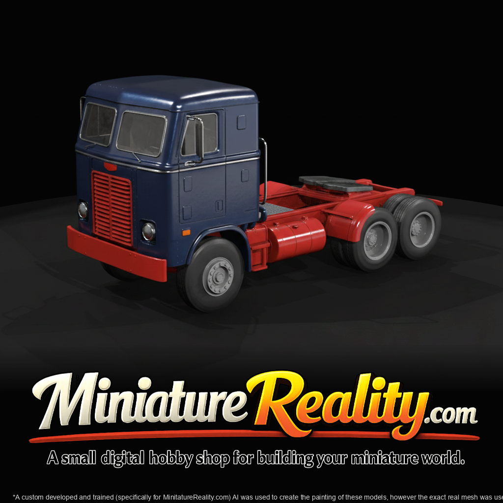 red truck cab 01
