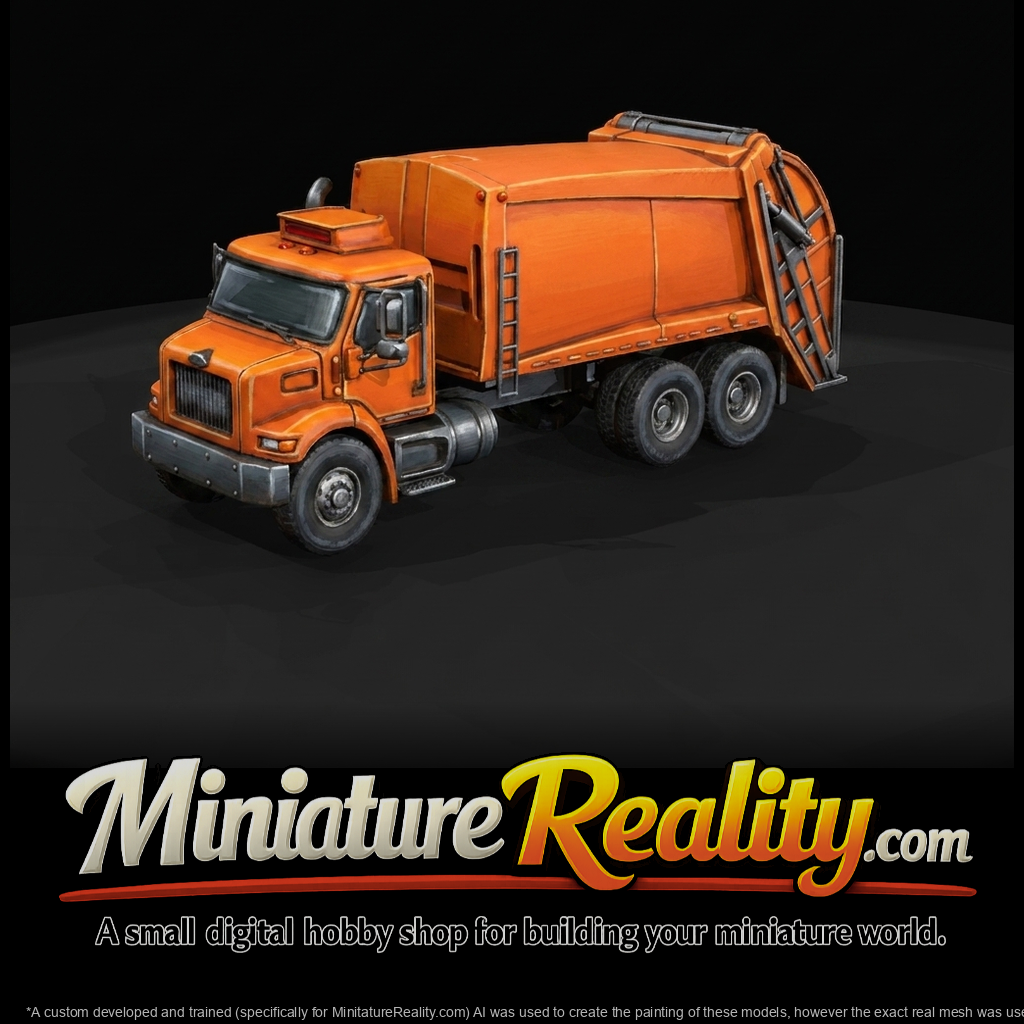 refuse collection truck