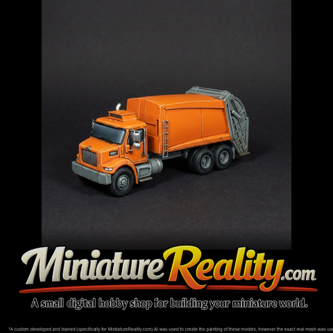 refuse collection truck
