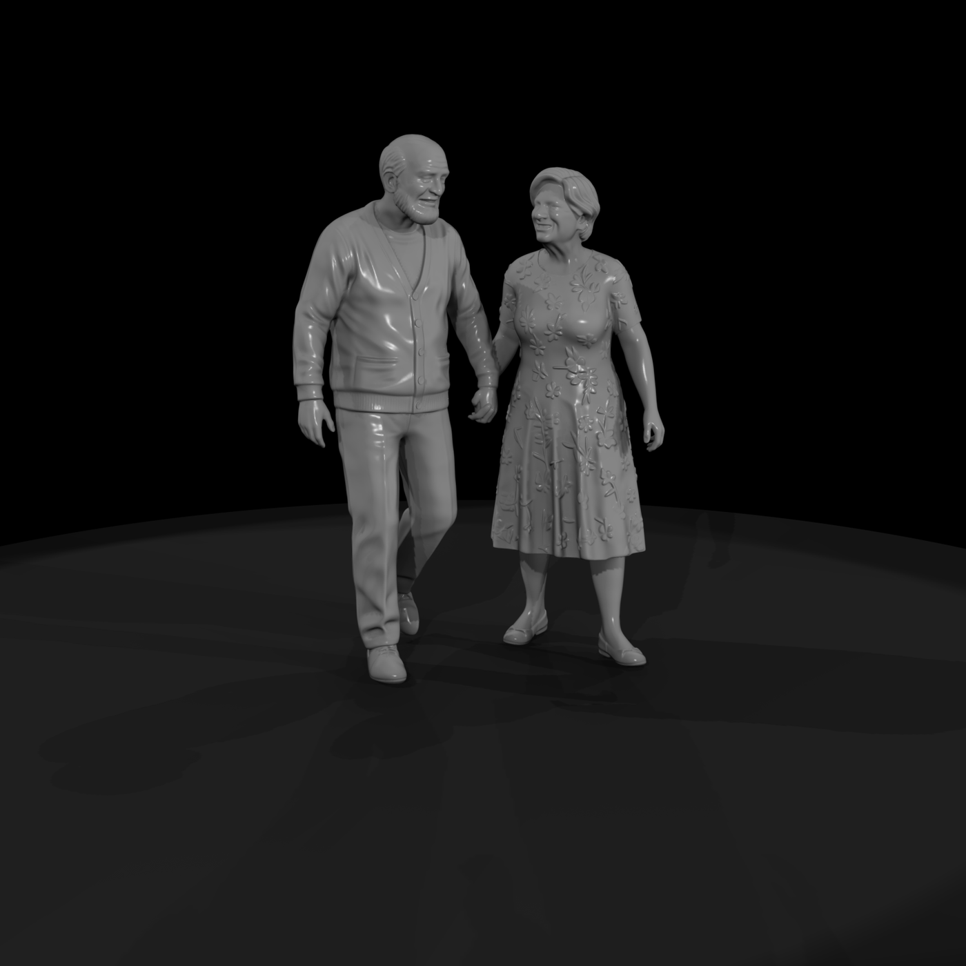 retired couple