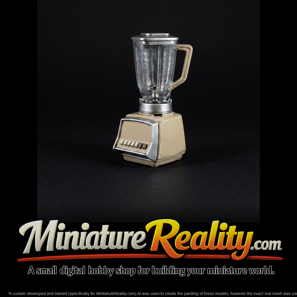 Retro Countertop Blender