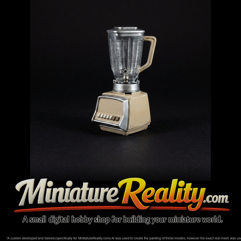 Retro Countertop Blender