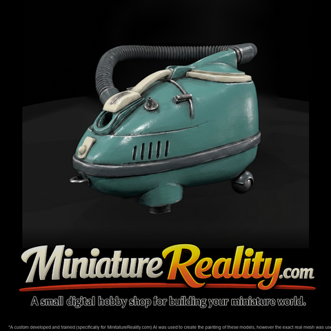 Mid-Century Canister Vacuum