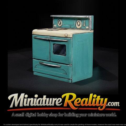 Mid-Century Electric Range Stove