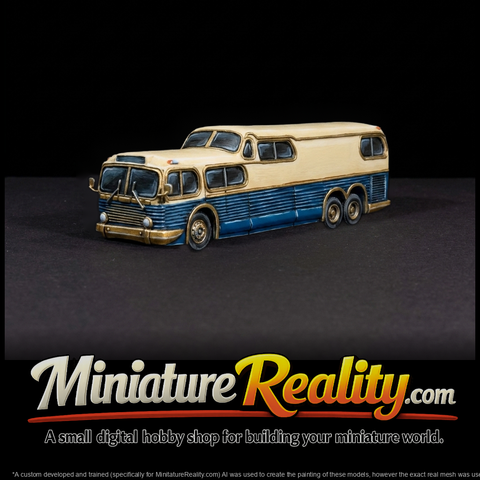 Retro Coach Bus