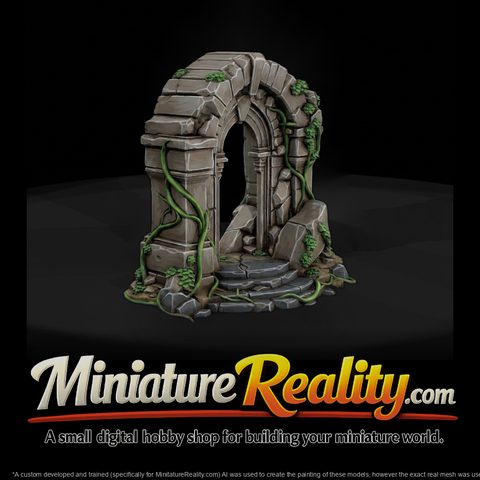 Ruined Stone Portal Archway