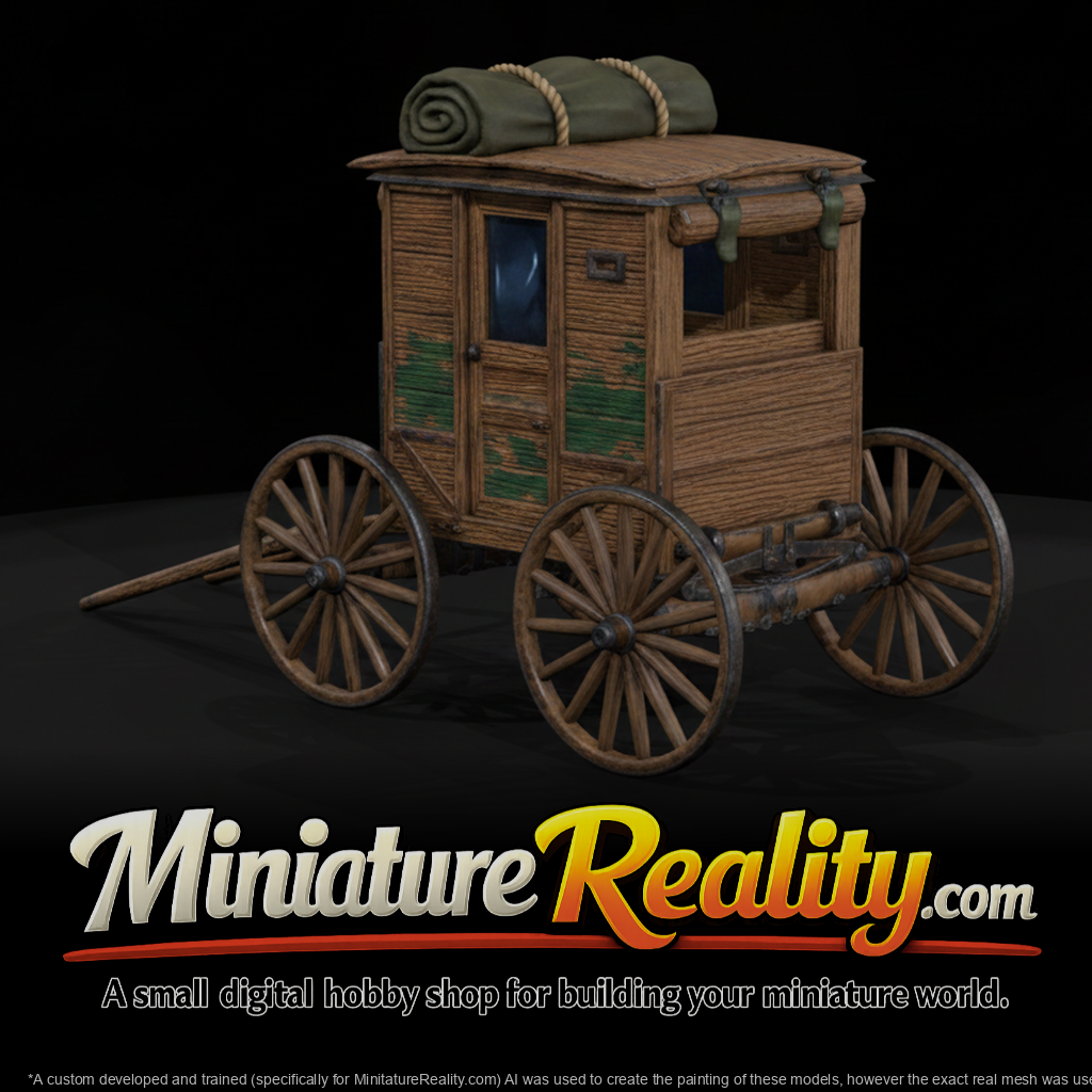 rural-horse-drawn-wagon-3d-printable-miniature-397142