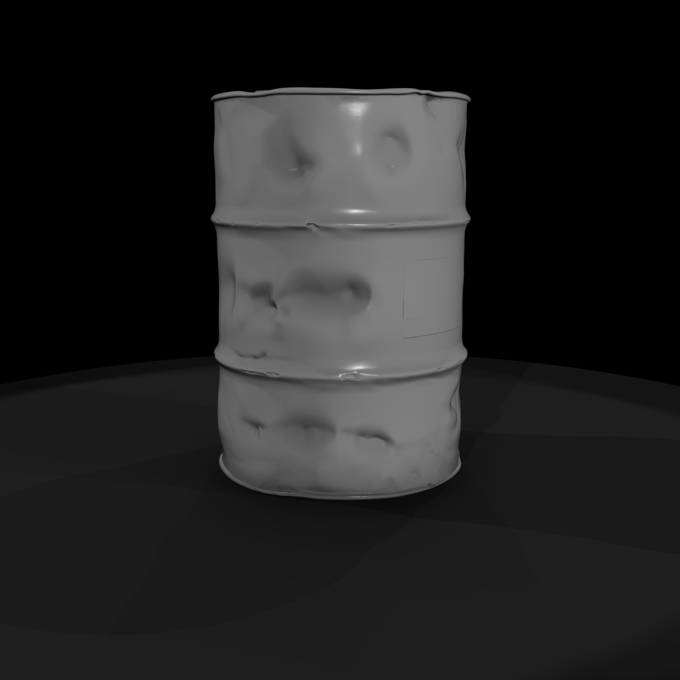 rusted barrel