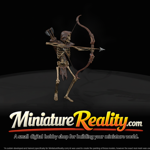 Skeleton Archer Miniature