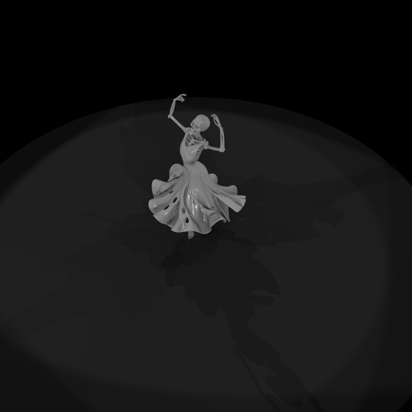 skeleton dancer