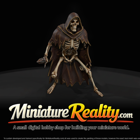 Skeleton Rogue Miniature
