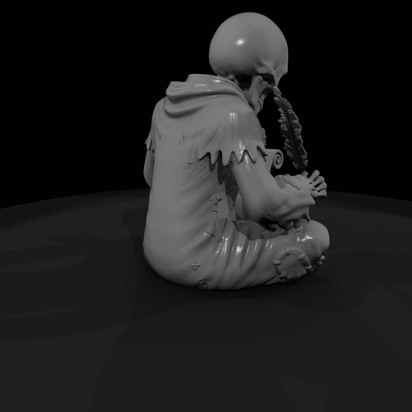 skeleton scribe