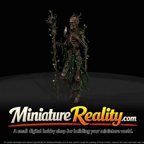 skeleton druid