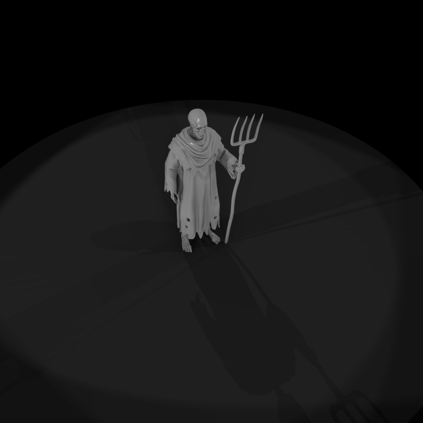 skeleton farmer