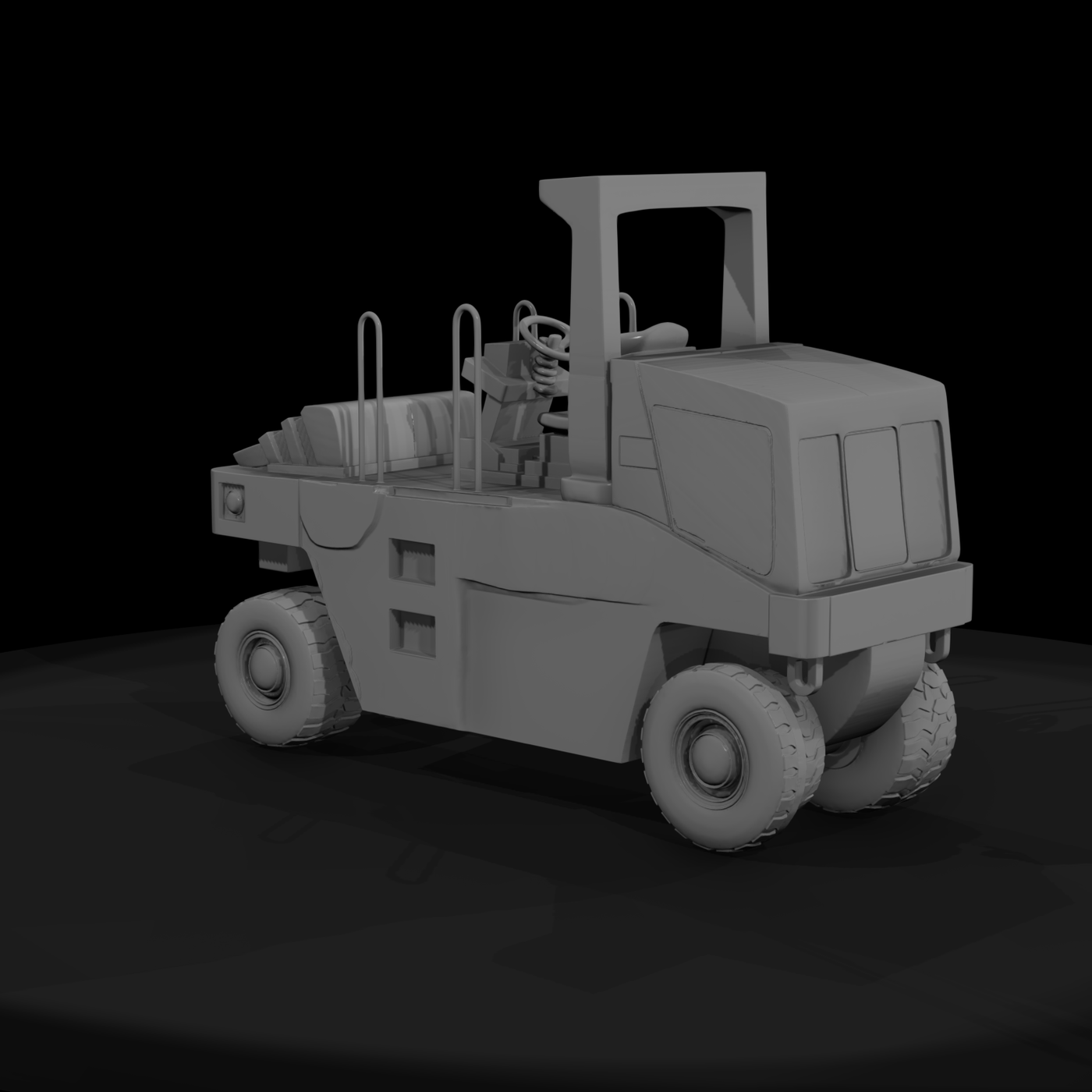 Small Road Compactor Accessory