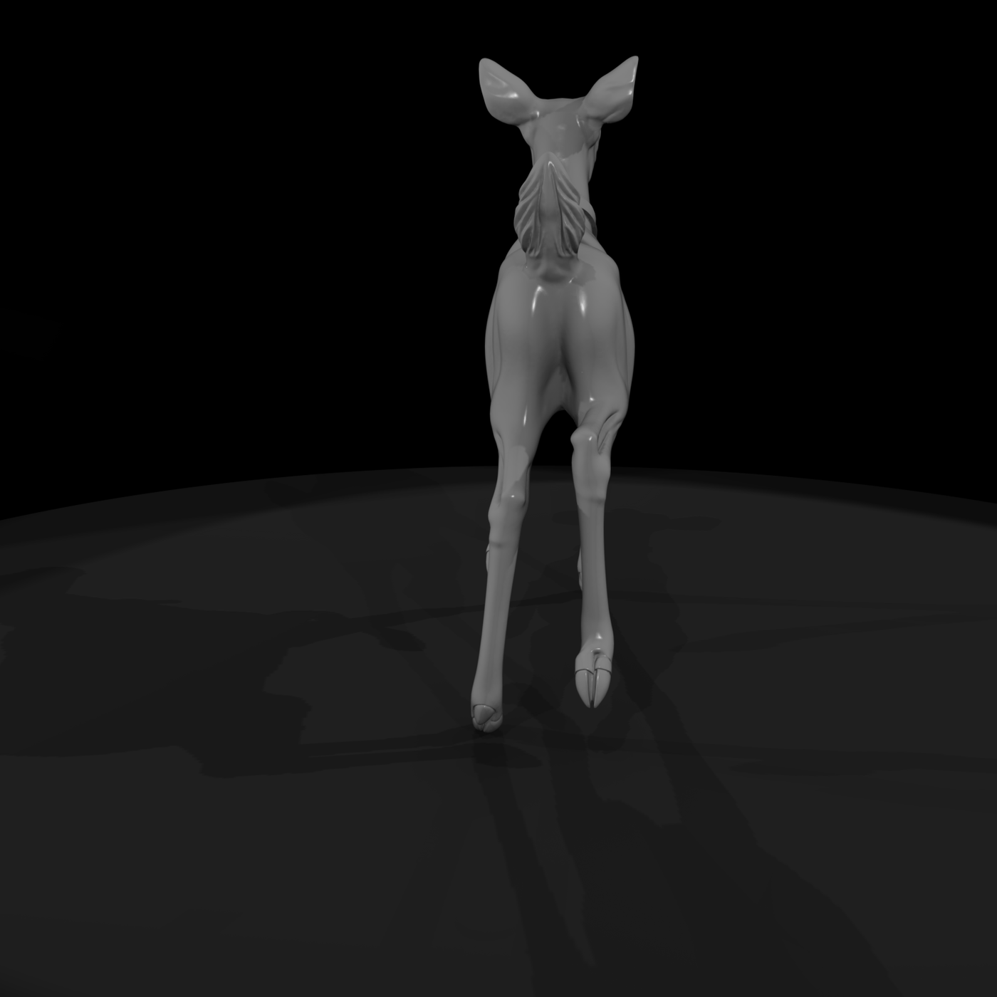 Spotted Fawn Deer — Realistic Sculpted Miniature