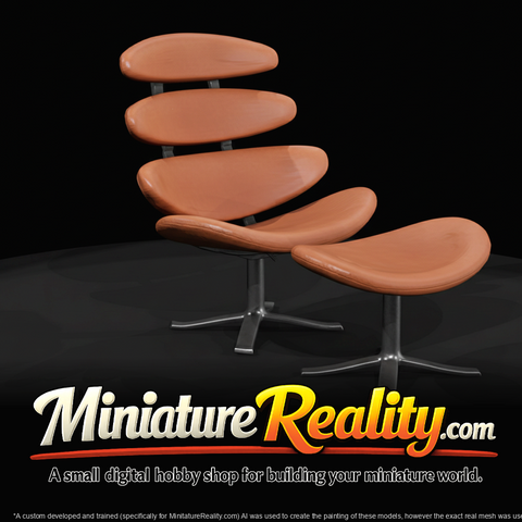 stacked disc chair