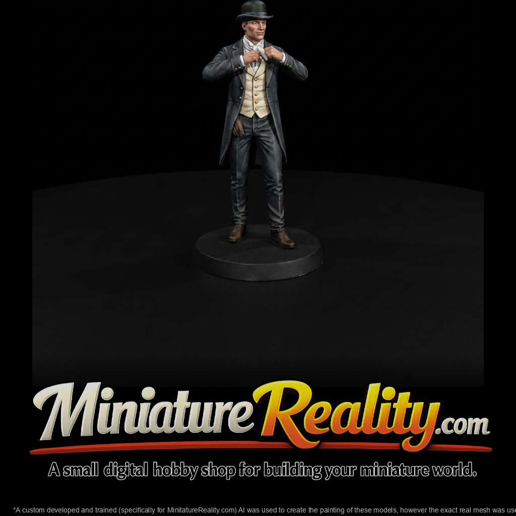 Standing Victorian Gentleman