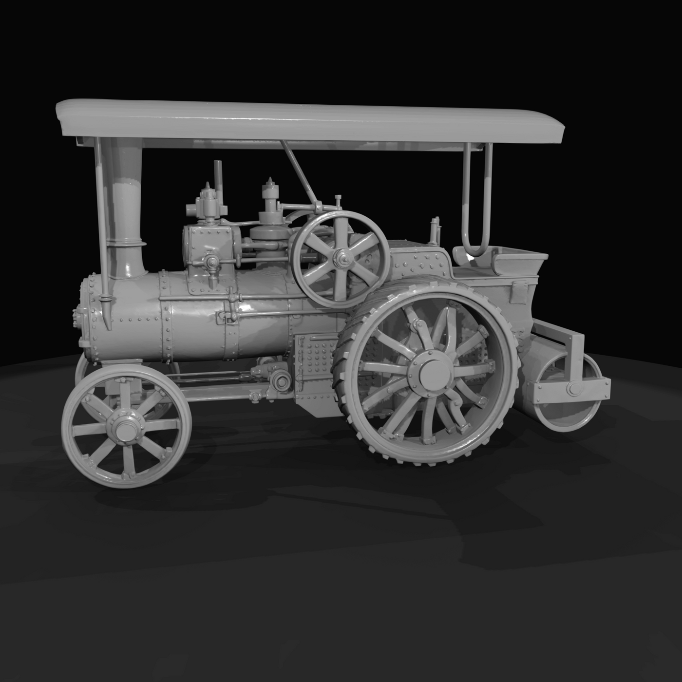 Steam Powered Tractor (estimated)