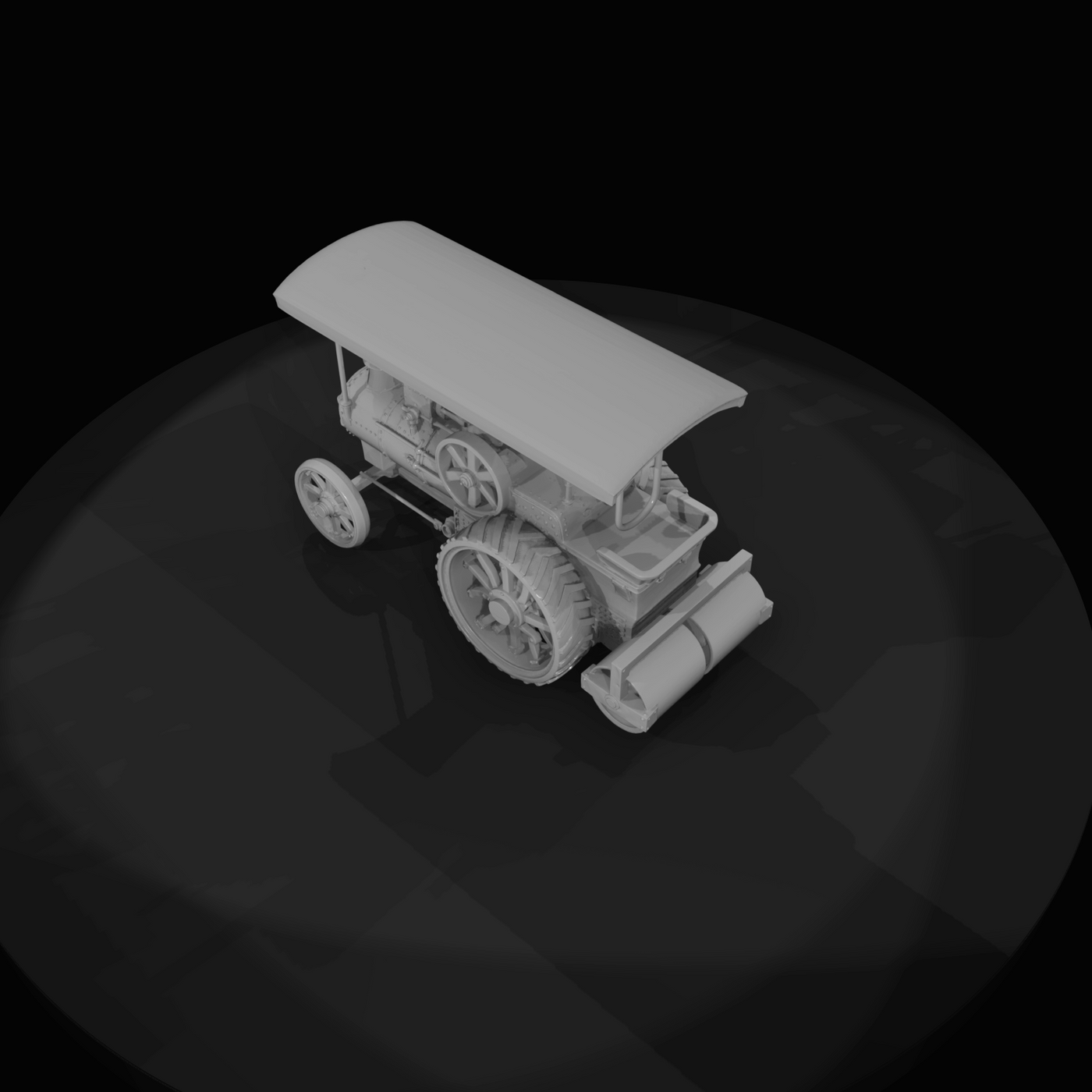 Steam Powered Tractor (estimated)