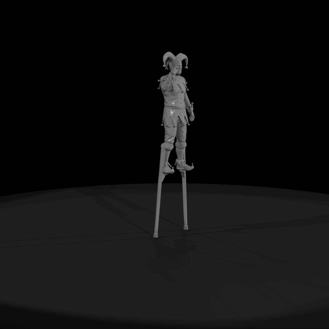 stilt walker