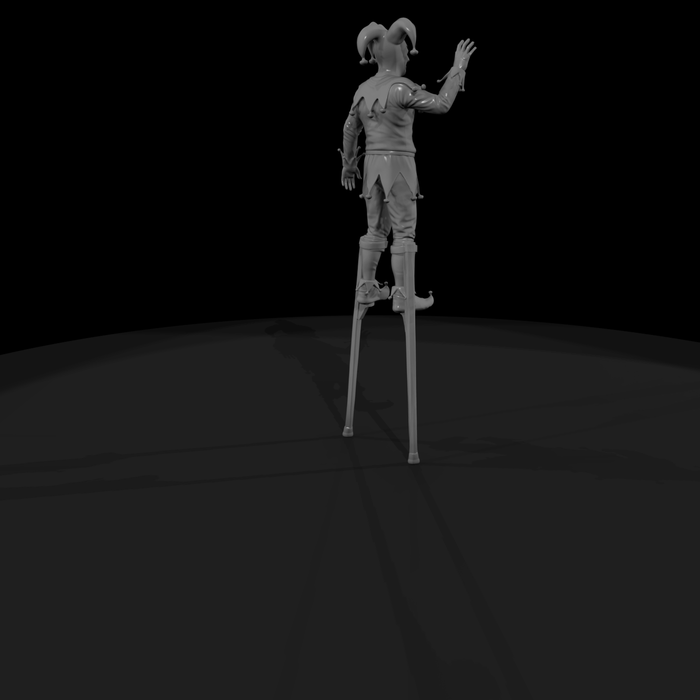 stilt walker