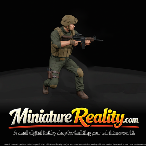 Stuntman Figure — Action Pose