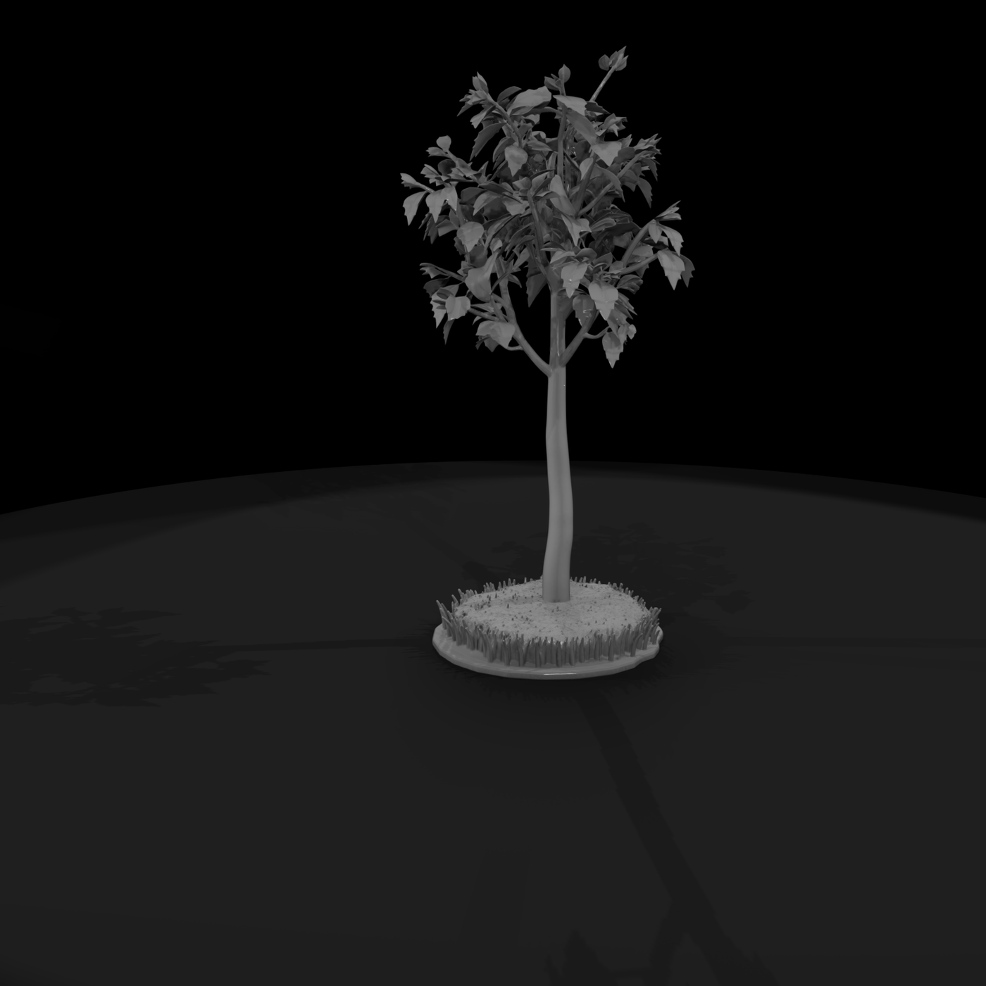 Stylized Birch Tree — Tree