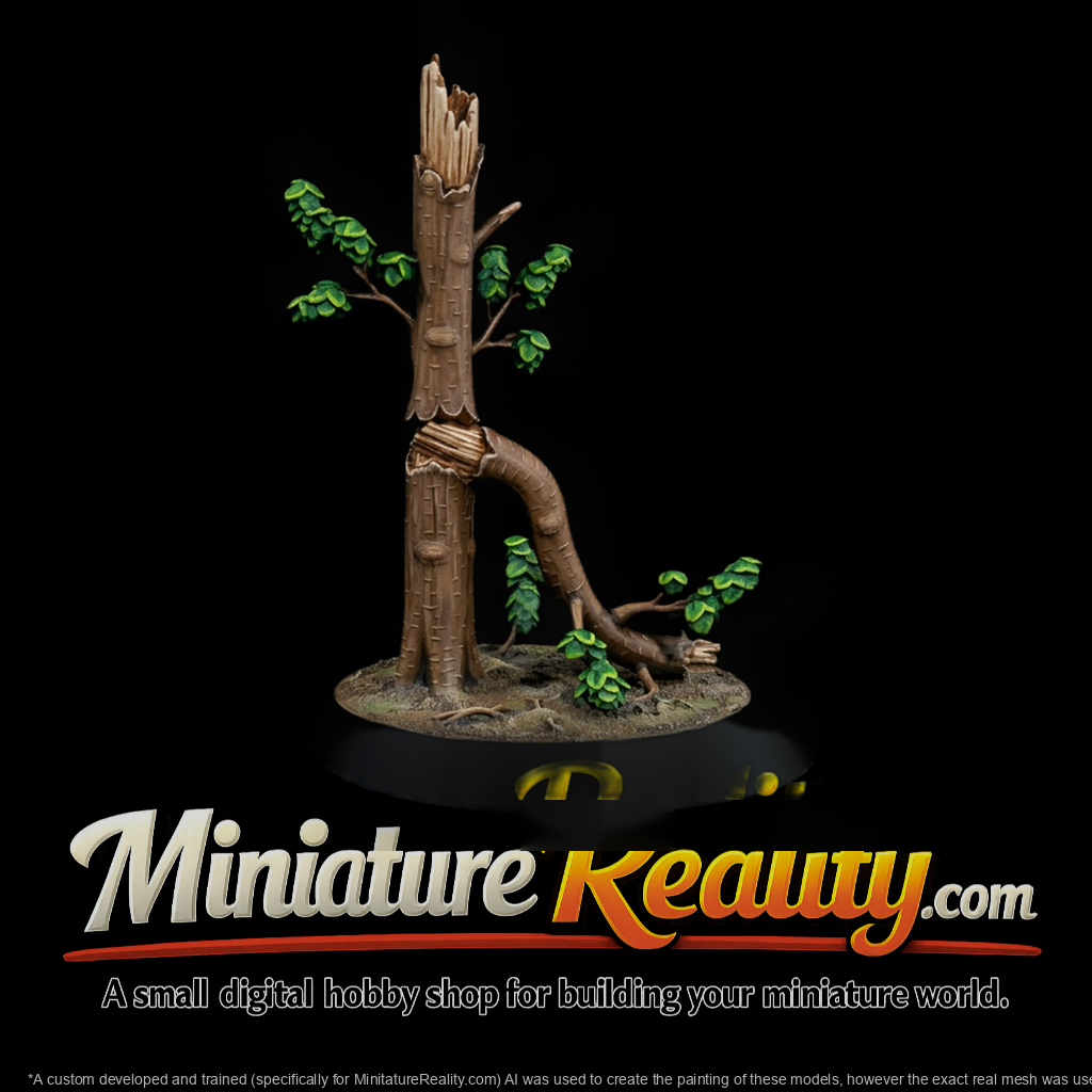 Stylized Broken Tree