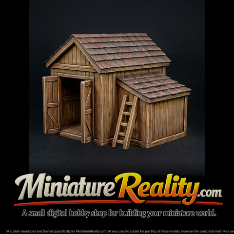 Stylized Garden Shed