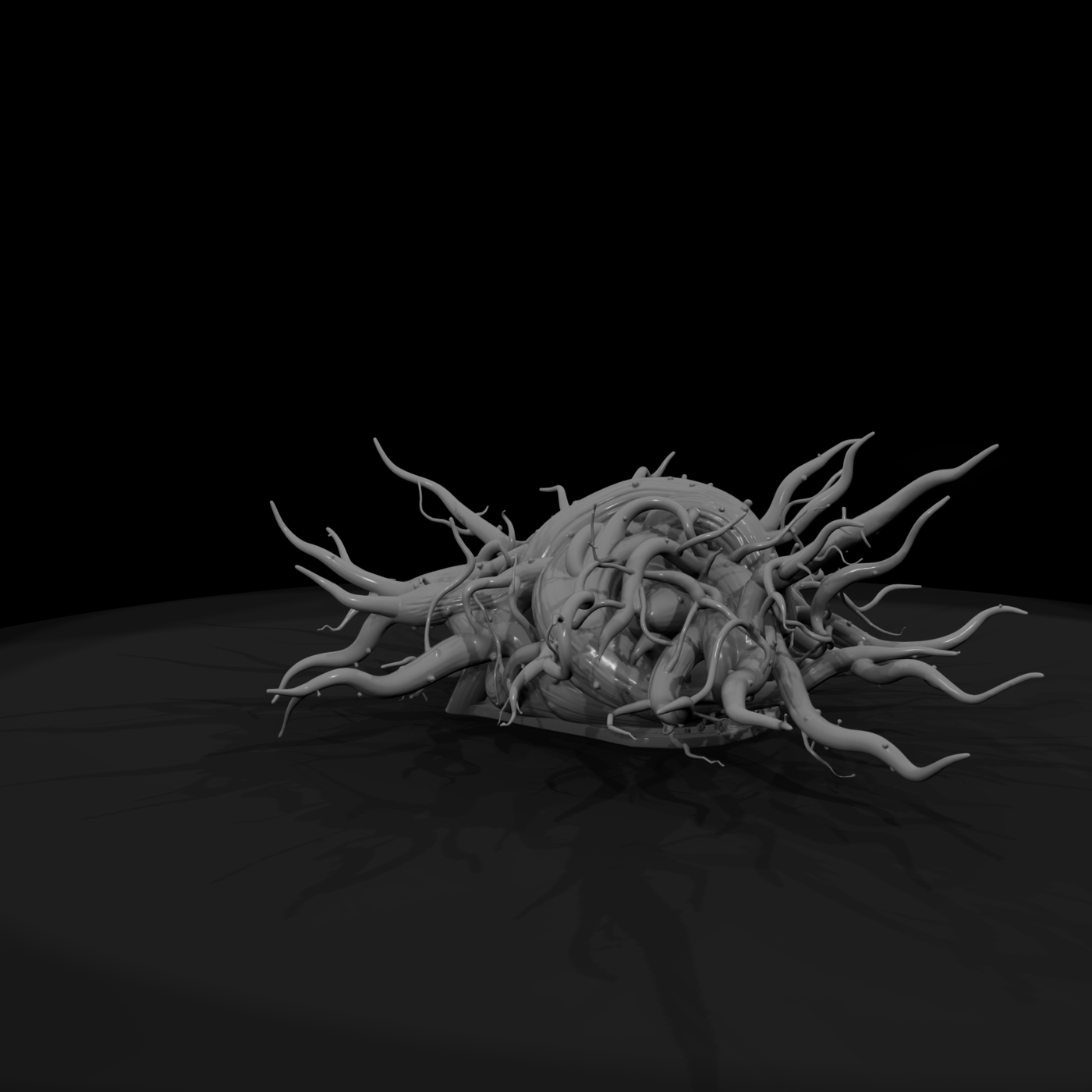 Stylized Gnarled Tree Roots - Printable Terrain Scatter
