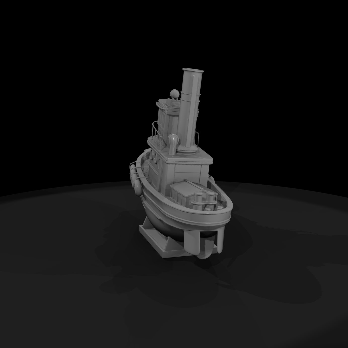 Stylized Jenny Lee Tugboat