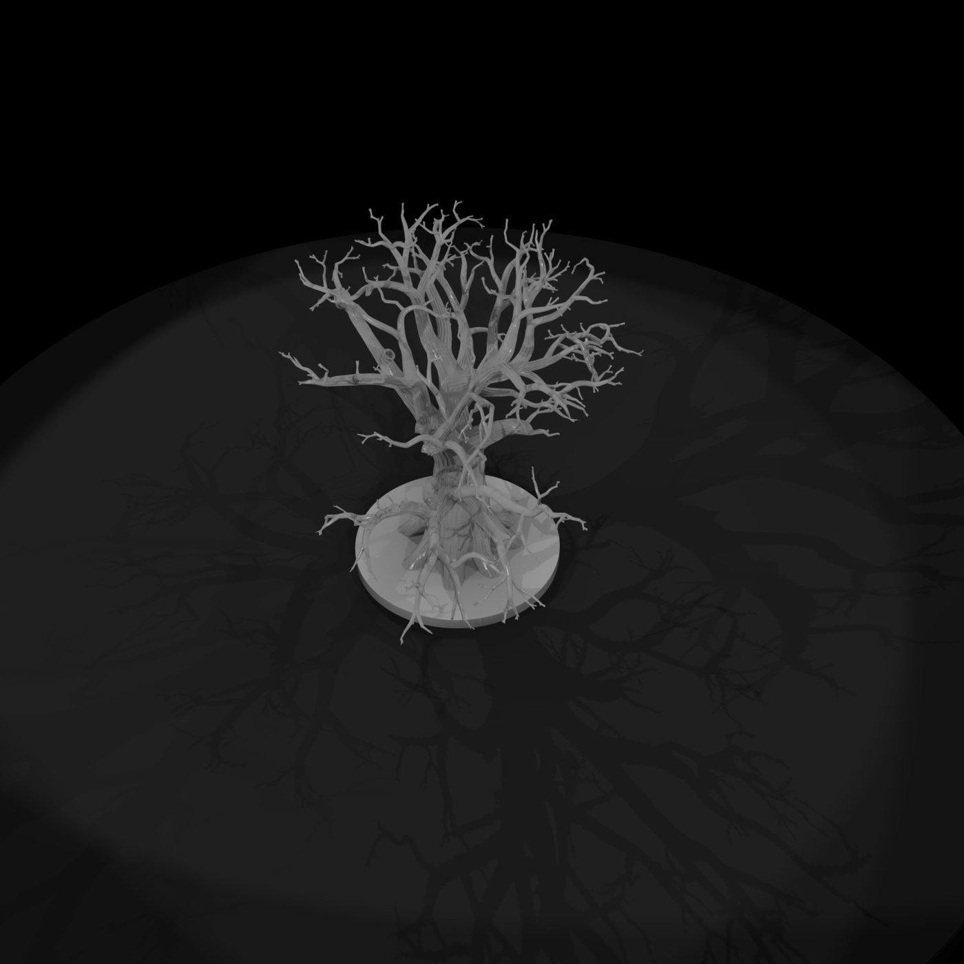 Stylized Leafless Tree - Miniature Terrain