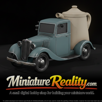 stylized-retro-truck-teapot-diorama-prop-615466 — thumbnail 2