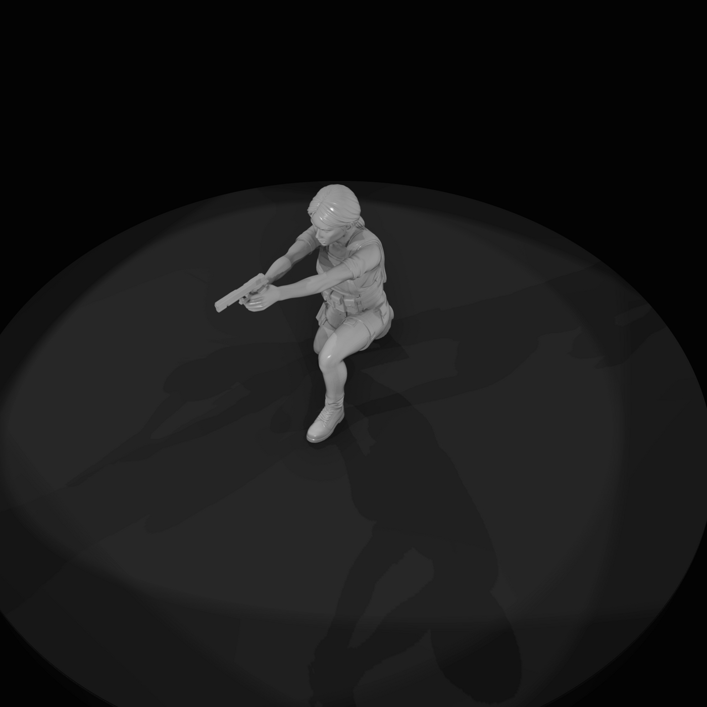Survivor With Pistol (2010s-2020s)