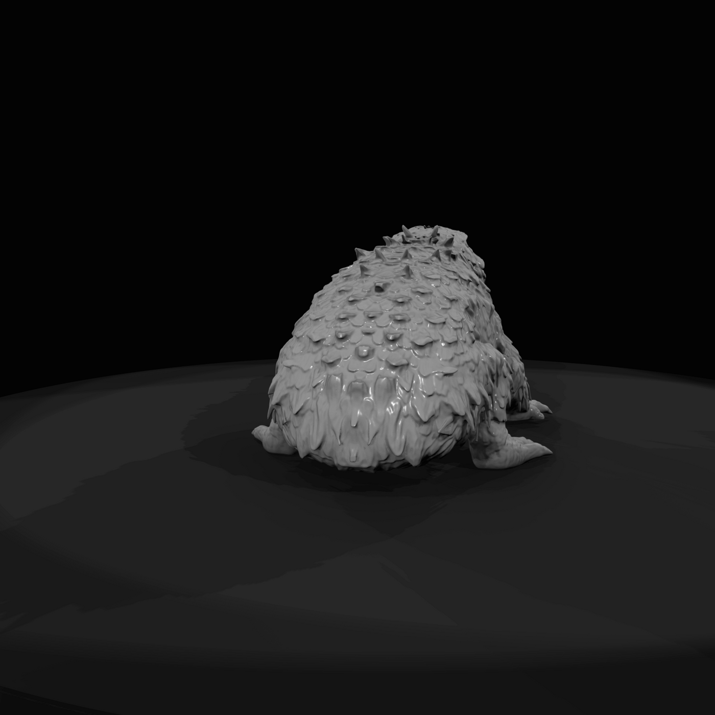 Swamp Scene Blighted Crocodile (estimated)