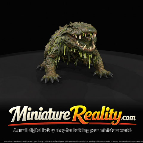 swamp scene blighted crocodile
