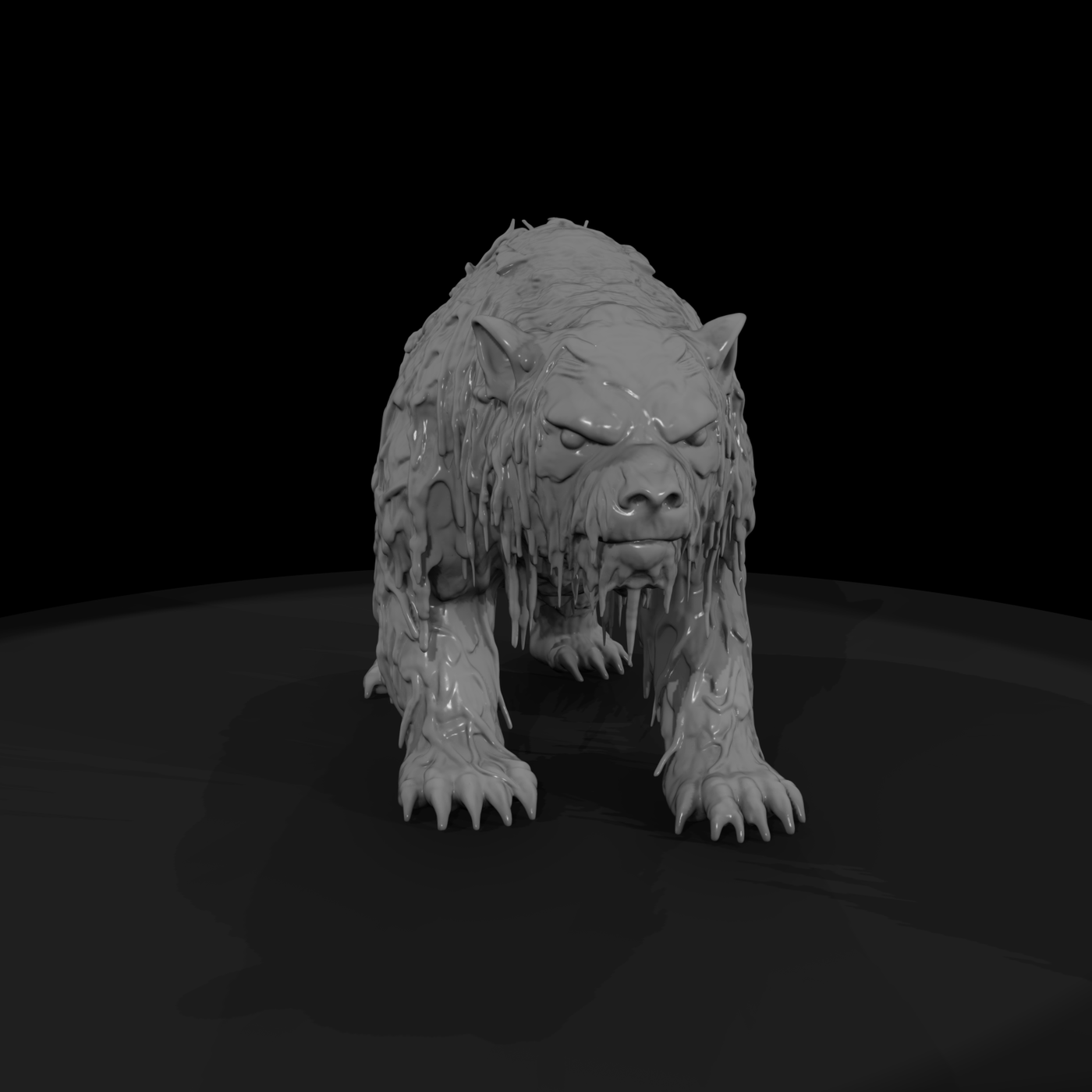 swamp scene blighted marsh beast